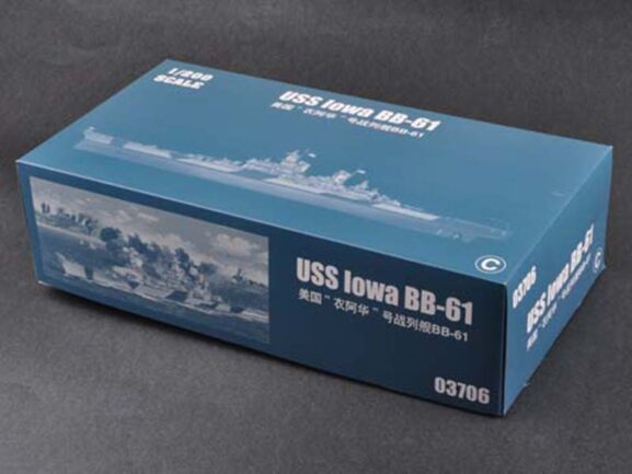Американский линкор USS Iowa BB-61 (Айова) (1:200) — изображение 21