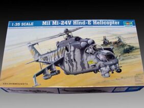 Советский ударный вертолет Ми-24В (Trumpeter)