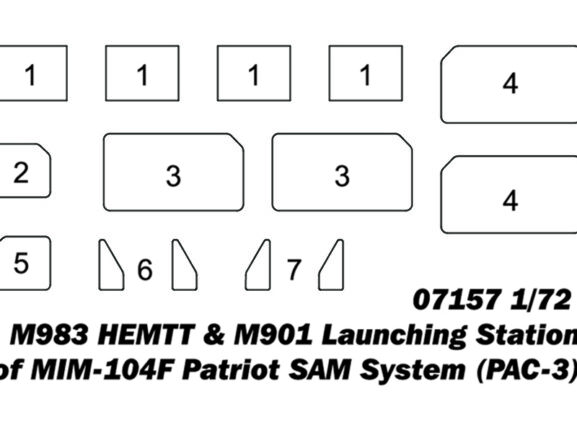 Грузовик HEMTT M983 с ЗРК MIM-104F Patriot (PAC-3) — изображение 3