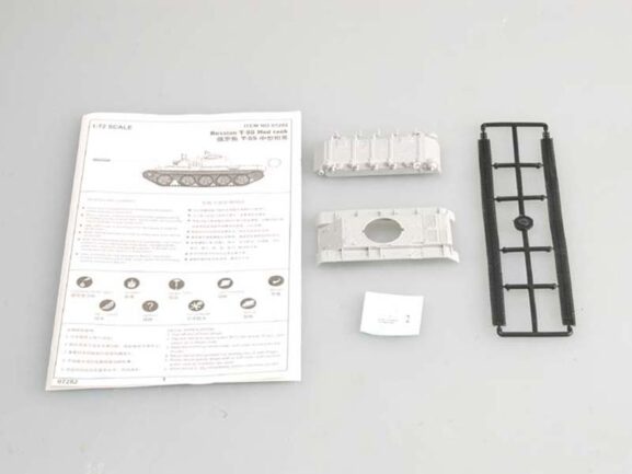 Советский средний танк Т-55 (обр. 1958) (1:72) — изображение 2