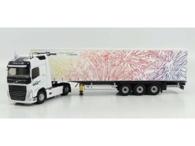 Седельный тягач Volvo FH4 Globetrotter с полуприцепом PHONE EXPRESS AVEC HUGO CESTO (2018)