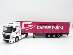 Седельный тягач Mercedes-Benz Actros 2 1848 c полуприцепом GRENIN TRANSPORTS 2018