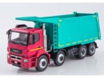 Самосвал КАМАЗ-65801-T5 (красный/бирюзовый)