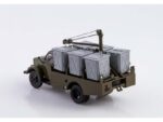 Мусоровоз КММ-2 (ГАЗ-51) хаки/серый — изображение 4