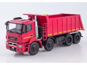 Самосвал КАМАЗ-65801-68 темно-красный