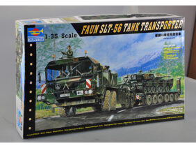 Седельный тягач Faun SLT-56 с полуприцепом-платформой