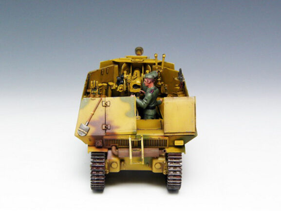 Немецкий истребитель танков САУ Sd.Kfz.135 Marder I с пушкой РАК-40/1 — изображение 2