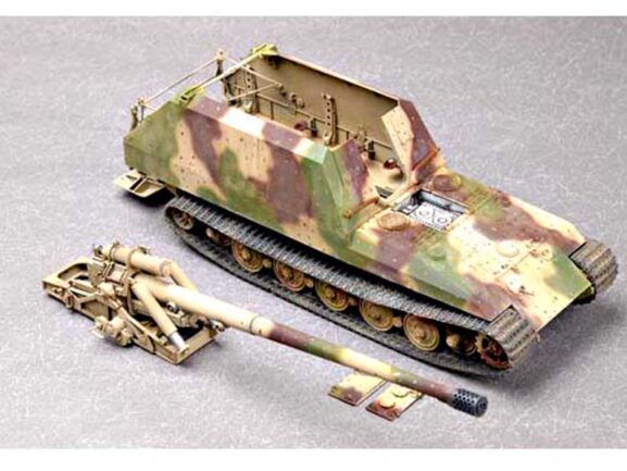 Немецкая самоходная гаубица САУ Sturmpanzer 38(t) Grille с 170мм пушкой Kanone 72 (SF) — изображение 16