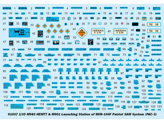 Грузовик HEMTT M983 с ЗРК MIM-104F Patriot (PAC-3) (1:35) — изображение 21