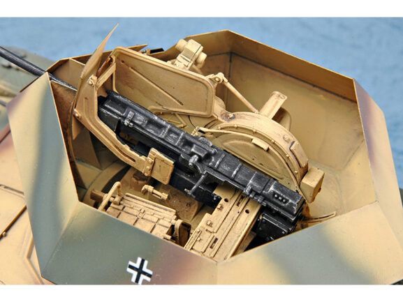 Немецкая зенитная самоходная установка САУ Flakpanzer IV "Ostwind" (3.7 cm Flak 43) — изображение 2