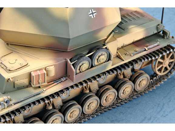 Немецкая зенитная самоходная установка САУ Flakpanzer IV "Ostwind" (3.7 cm Flak 43) — изображение 6