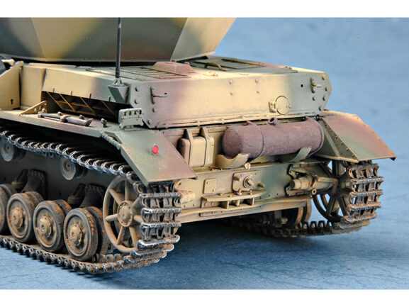 Немецкая зенитная самоходная установка САУ Flakpanzer IV "Ostwind" (3.7 cm Flak 43) — изображение 7