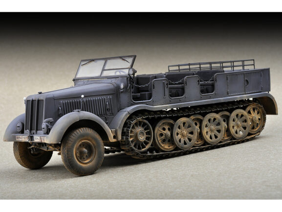 Немецкий полугусеничный тягач Sd.Kfz.8 12т (1:72) — изображение 12