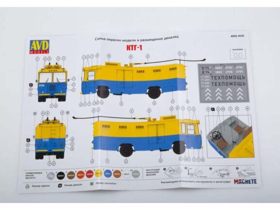 Грузовой троллейбус КТГ-1 (AVD Models) — изображение 6