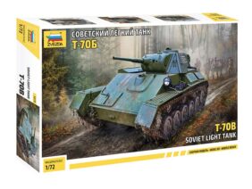 Советский легкий танк Т-70Б (1:72)