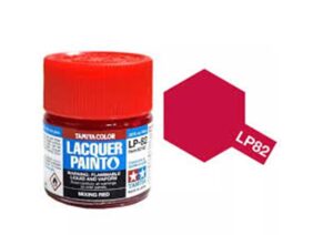 Краска лаковая красная LP-82, Mixing Red (Tamiya)
