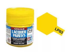 Краска лаковая желтая LP-83, Mixing Yellow (Tamiya)