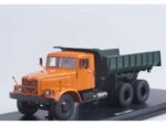 Самосвал КрАЗ-256Б1 (оранжевый/зеленый)