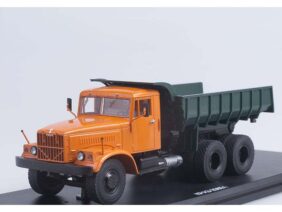 Самосвал КрАЗ-256Б1 (оранжевый/зеленый)