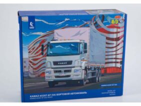 Грузовик КАМАЗ-65207-87 (S5) бортовой (с тентом) (AVD Models)