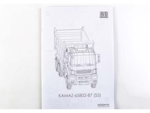 Самосвал КАМАЗ-65802-87(S5) (AVD Models) — изображение 11