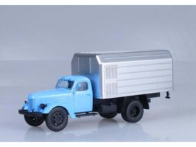 Рефрижератор ЛУМЗ-890Б (ЗИЛ-164) голубой/серебристый