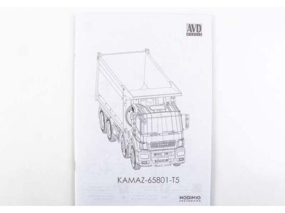 Самосвал КАМАЗ-65801-T5 (AVD Models) — изображение 9