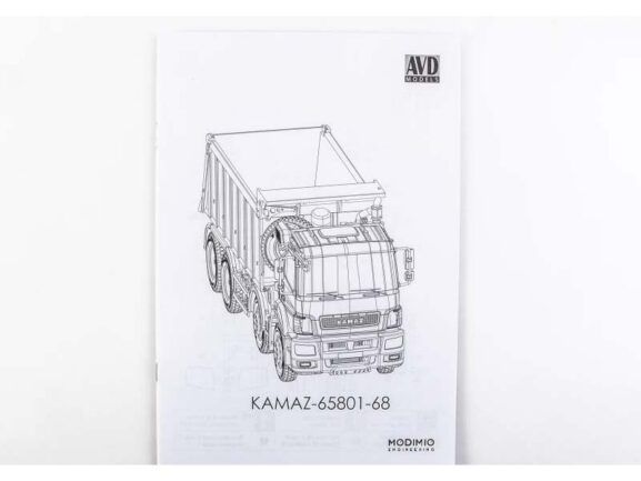 Самосвал КАМАЗ-65801-68 (AVD Models) — изображение 11