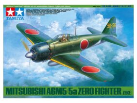 Японский легкий истребитель Mitsubishi A6M5 Zero Fighter (Zeke) (1:48)