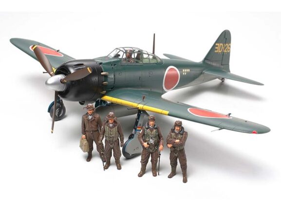 Японский легкий истребитель Mitsubishi A6M5 Zero Fighter (Zeke) (1:48) — изображение 2