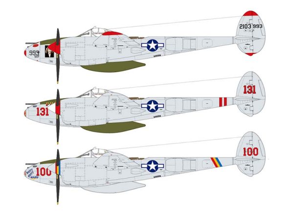 Американский истребитель P-38J Lightning (Tamiya) — изображение 8