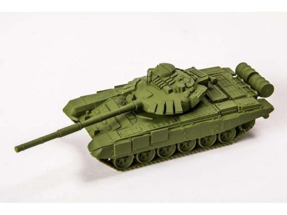 Советский основной боевой танк Т-72Б (1:100) — изображение 2