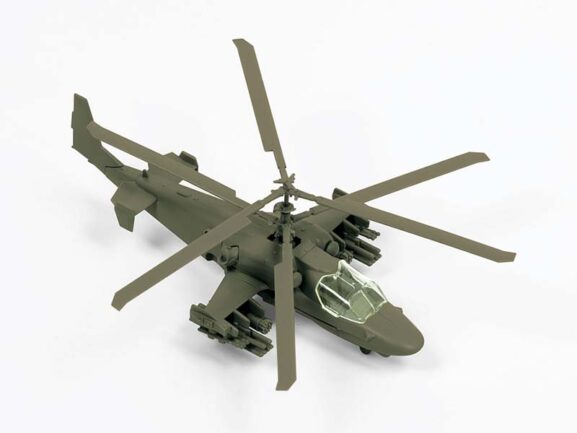 Российский боевой вертолет Ка-52 "Аллигатор" (1:144) — изображение 3