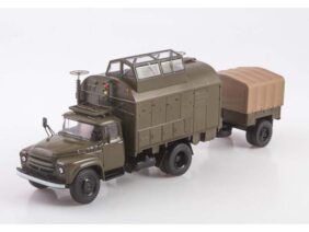 Стартовый командный пункт СКП-11 (ЗИЛ-130) с прицепом