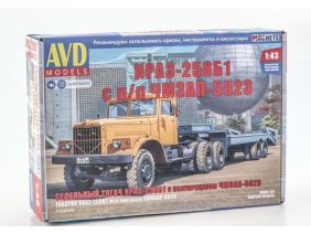 Седельный тягач КРАЗ-258Б1 с полуприцепом ЧМЗАП-5523 (AVD Models)