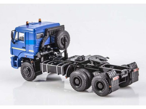 Седельный тягач КАМАЗ-65225 рестайлинг (синий) — изображение 4