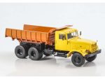 Самосвал КрАЗ-256Б1 (желтый/коричневый) — изображение 3
