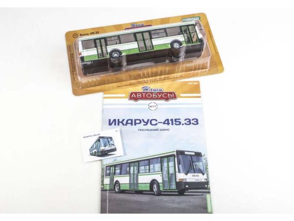 Автобус Икарус-415.33 (Наши Автобусы №77) — изображение 6