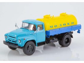 Молоковоз АЦПТ-4,1 (ЗИЛ-130) (голубой/желтый)