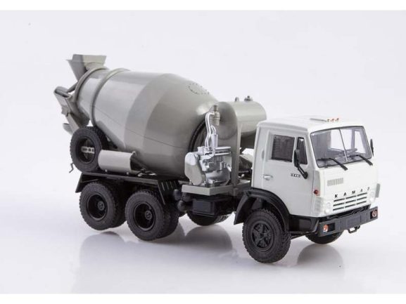 Автобетоносмеситель СБ-92 (КАМАЗ-5511) серый — изображение 3