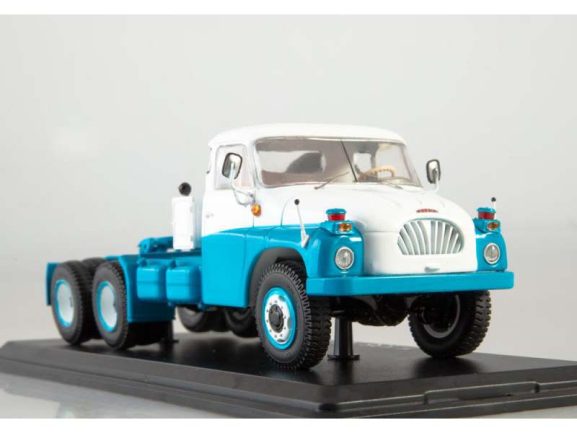 Седельный тягач Tatra-138NT 6х6 (голубой/белый) — изображение 6