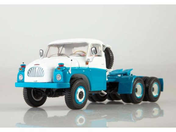 Седельный тягач Tatra-138NT 6х6 (голубой/белый) — изображение 7