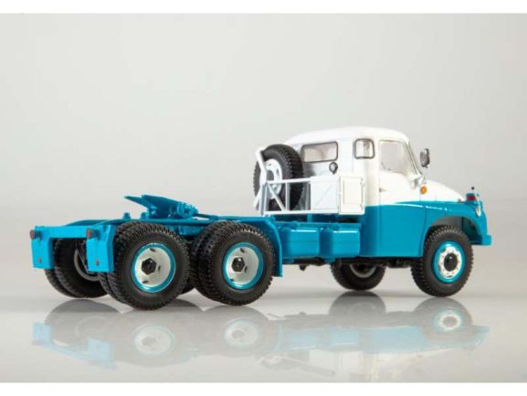 Седельный тягач Tatra-138NT 6х6 (голубой/белый) — изображение 9