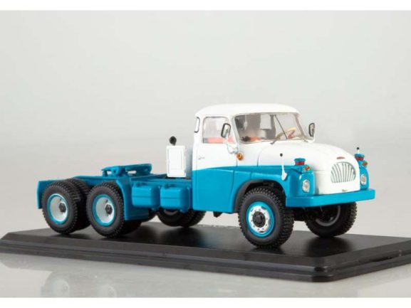 Седельный тягач Tatra-138NT 6х6 (голубой/белый) — изображение 3