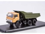 Самосвал КАМАЗ-5511 (оранжевый/хаки)