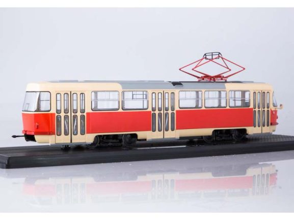 Трамвай Tatra-T3SU (красный) — изображение 24
