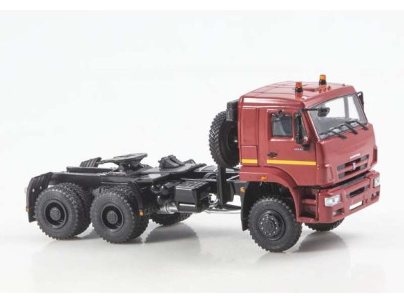 Седельный тягач КАМАЗ-65225 рестайлинг (красный) — изображение 3