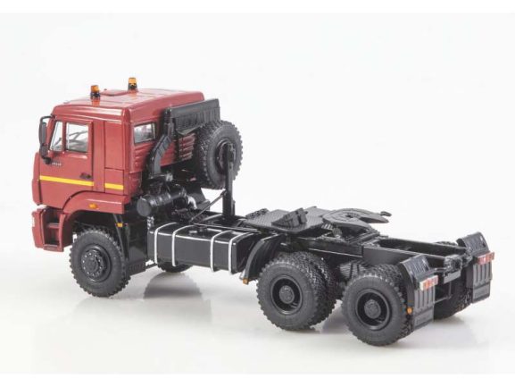 Седельный тягач КАМАЗ-65225 рестайлинг (красный) — изображение 4