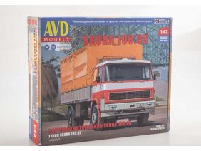 Грузовик Skoda 100.05 бортовой с тентом (AVD Models)