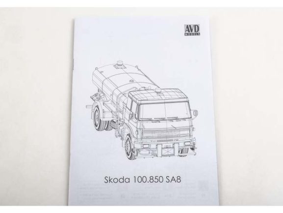 Автоцистерна Skoda 110.850 SA8 пожарный (AVD Models) — изображение 9